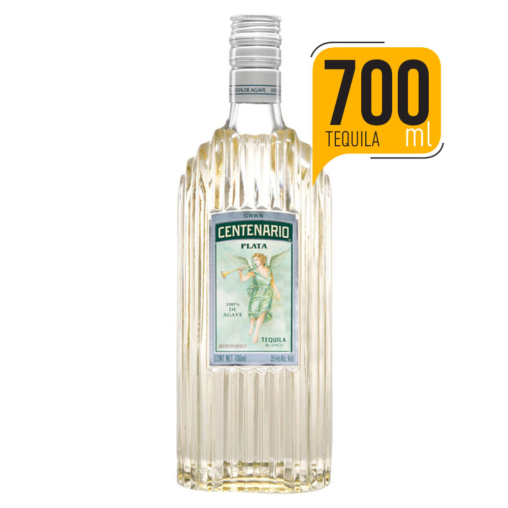 Tequila Gran Centenario Plata 700 ml Pídele a Pepe