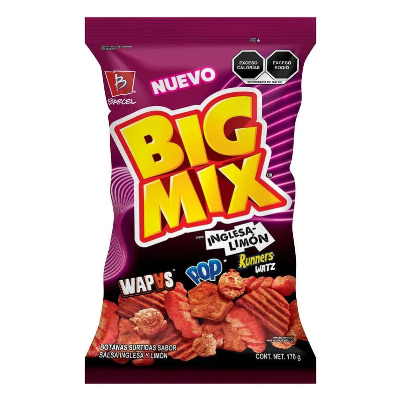 Botana Big Mix Mezcladito Salsa Inglesa 170g - Pídele a Pepe